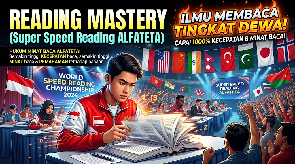 Reading Mastery Super Speed Reading Alfateta Visual Banner