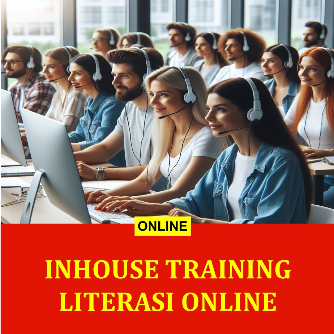 INHOUSE TRAINING ONLINE/ZOOM PER JAM