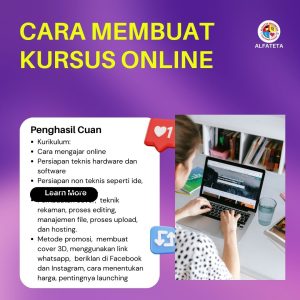 Membuat Kursus Online